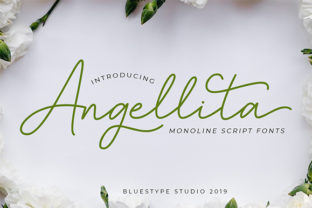 Angellita: A Dynamic Script Handwritten Font for Editorial Design