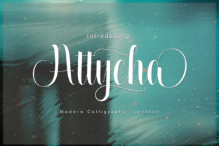 Attycha: The Romantic Script Handwritten Font for Boutique Branding