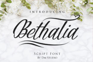 Bethalia: The Perfect Script Handwritten Font for Crafters