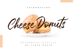 Cheese Donuts: The Sweet Script Font for Creative Makers