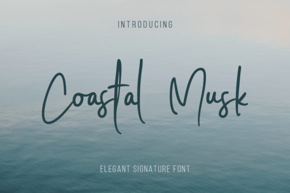Coastal Musk: A Gorgeous Script Font for Authentic Web Design