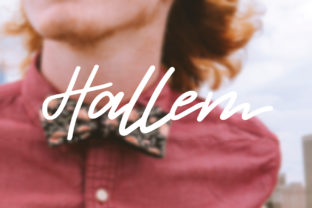 Hallem: A Modern Script Typeface for Creative Branding