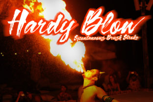 Hardy Blow: The Dynamic Script Handwritten Font for Bold Branding