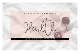 Health Font: A Sweet Script for Authentic Digital Branding