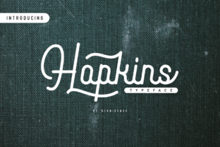 Hopkins: A New Script Handwritten Typeface for Editorial Design