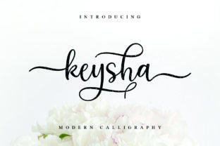 Keysha: The Elegant Script Typeface for Modern Branding