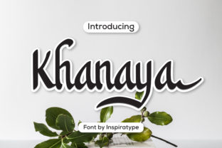 Khanaya: The Handwritten Script Typeface for Dynamic Editorial Design