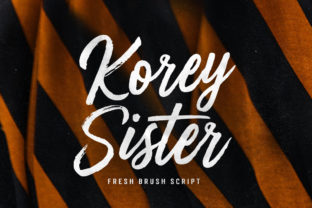 Korey Sister: The Elegant Script Typeface for Editorial Design