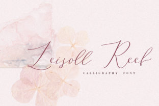Leisoll Reef: A Modern Calligraphy Script for Romantic Branding