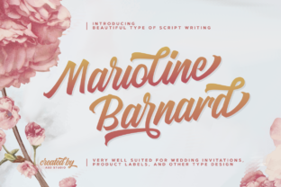 Marioline Barnard: The Vintage Script Typeface for Handmade Brands