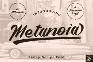 Metanoia Typeface: The Bold Script for High-Impact Campaigns