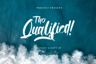 Qualified: The Modern Script Handwritten Font for Standout Campaigns
