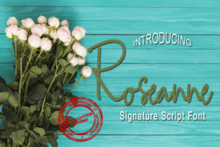 Roseanne: The Modern Script Handwritten Font for Editorial Design