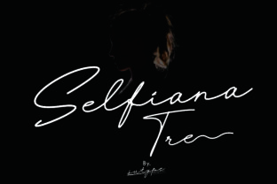 Selfiana Tre: A Modern Script Font for Unique Branding