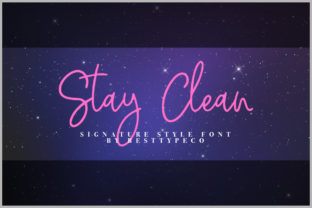 Stay Clean: The Perfect Script Handwritten Font for Editorial Design