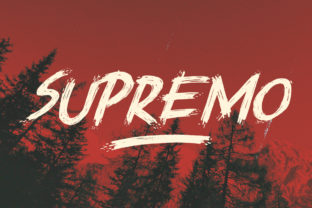 Supremo: The Premium Script Handwritten Font for Scary Good Branding